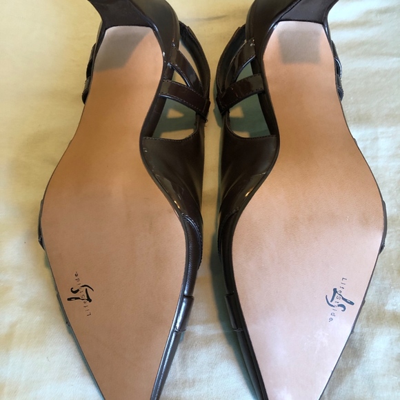 Life Stride Slingback Heels Size 6W NEW - Picture 4 of 5